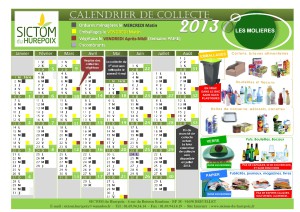 télécharger le calendrier de collecte