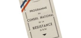 Hommage à la Résistance et au programme du CNR