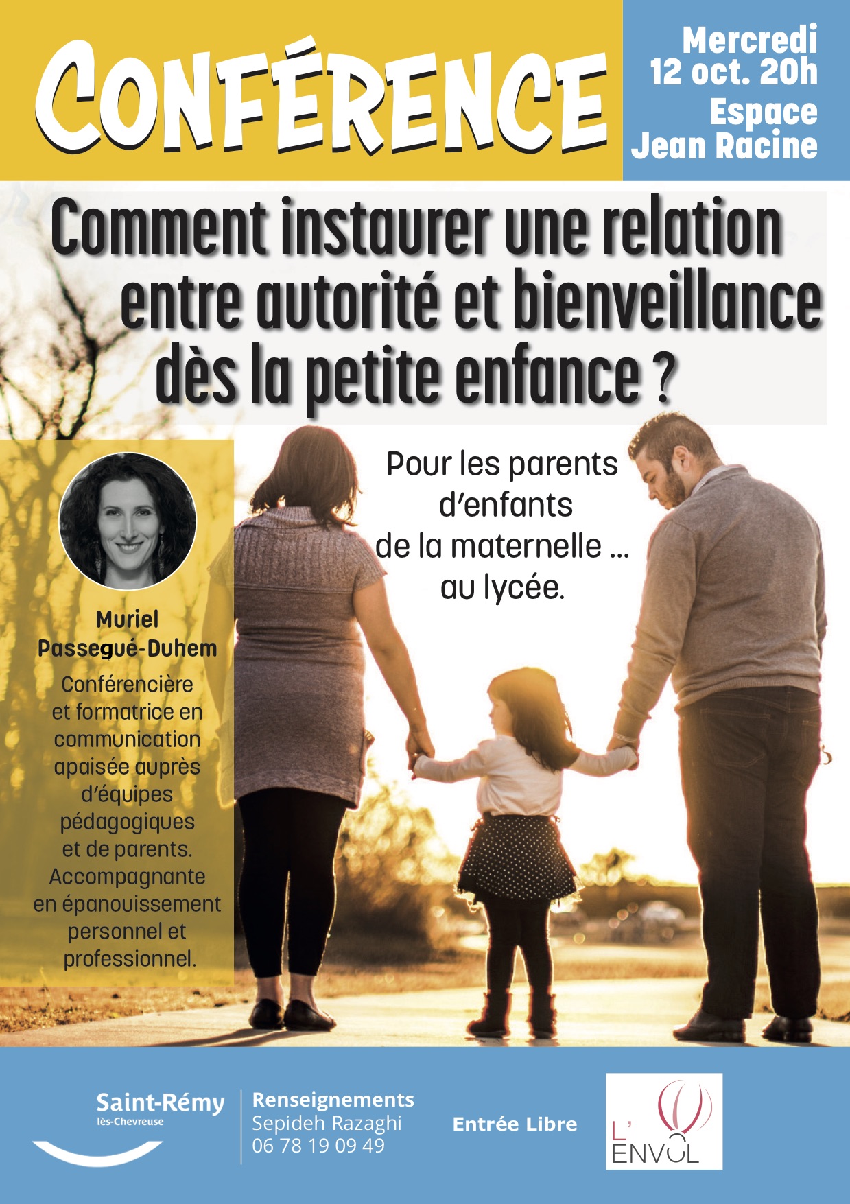 Conférence « Être parent sans s'épuiser » – Pass'Santé Jeunes